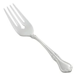 Winco 0039-06 Chantelle Extra Heavy Weight Stainless Steel Salad Fork - 1 Doz