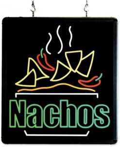 Winco 92004 Benchmark Ultra-Brite LED "Nachos" Sign, 120V