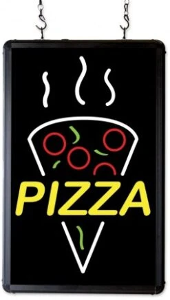 Winco 92006 Benchmark Ultra-Brite LED "Pizza" Sign, 120V