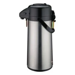 Winco AP-522 Push Button Vacuum Server With Glass Liner 2.2 Liter