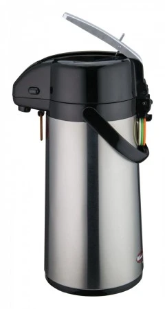 Winco AP-819 Glass Lined Airpot With Lever Top 1.9 Liters