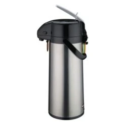 Winco AP-825 Stainless Vacuum Server With Glass Liner, Lever Top 2.5 Liter
