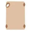 Winco CBK-1218BN Brown StatikBoard Plastic Cutting Board With Hook, 12" X 18" X 1/2"