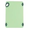 Winco CBK-1218GR Green StatikBoard Plastic Cutting Board With Hook, 12" X 18" X 1/2"