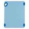 Winco CBK-1520BU Blue StatikBoard Plastic Cutting Board With Hook, 15" X 20" X 1/2"