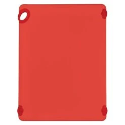 Winco CBK-1824RD Red StatikBoard Plastic Cutting Board With Hook, 18" X 24" X 1/2"