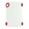 Winco CBN-1218RD StatikBoard Cutting Board With Hook, Red 12" X 18" X 1/2"