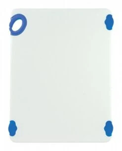 Winco CBN-1520BU StatikBoard Cutting Board With Hook, Blue 15"x 20" X 1/2"