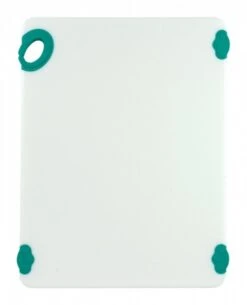 Winco CBN-1520GR StatikBoard Cutting Board With Hook, Green 15"x 20" X 1/2"