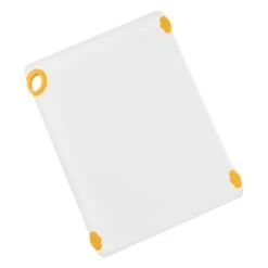 Winco CBN-1824YL Statik Board™ Cutting Board With Hook, Yellow 18" X 24" X 1/2"