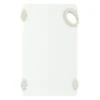 Winco CBN-610WT White StatikBoard Plastic Cutting Board With Hook, 6" X 10" X 1/2"