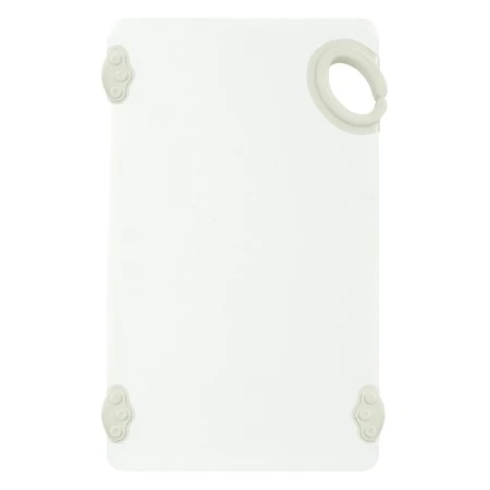 Winco CBN-610WT White StatikBoard Plastic Cutting Board With Hook, 6" X 10" X 1/2" 1 Winco CBN-610WT White StatikBoard Plastic Cutting Board With Hook, 6" X 10" X 1/2"