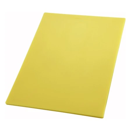 Winco CBYL-1824 Yellow Plastic Cutting Board 18" X 24" X 1/2" 1 Winco CBYL-1824 Yellow Plastic Cutting Board 18" X 24" X 1/2"