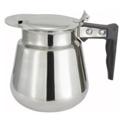 Winco CD-64 Stainless Steel Coffee Decanter 64 Oz.