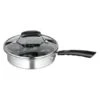 Winco CEP-4 4-Cup Stainless Steel Non-Stick Egg Poacher