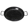 Winco CSPP-11E Enameled Carbon Steel Paella Pan 11"