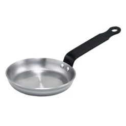 Winco CSPP-4 Polished Carbon Steel Blini Pan 4-3/4"