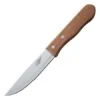 Winco KB-30W Jumbo Steak Knife With Wooden Handle 5" - 1 Doz