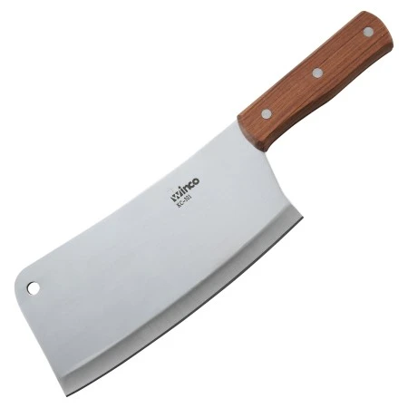 Winco KC-301 Heavy Duty Cleaver With Wooden Handle 1 Winco KC-301 Heavy Duty Cleaver With Wooden Handle