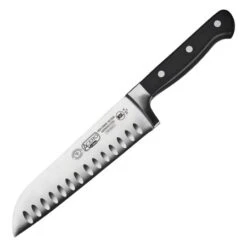 Winco KFP-70 One Piece Santoku Knife 7"