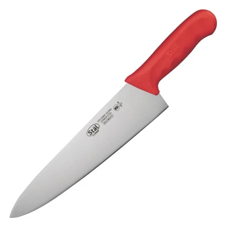Winco KWP-100R Chef's Knife With Red Handle 10" 1 Winco KWP-100R Chef's Knife With Red Handle 10"