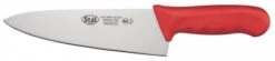 Winco KWP-80R Chef's Knife With Red Handle 8"