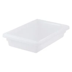 Winco PFHW-3 White Food Storage Box 12" X 18" X 3"