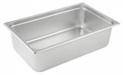 Winco SPJP-106 Full Size Anti-Jam Steam Pan 6" Deep