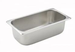 Winco SPT4 Third Size Steam Pan 4" Deep