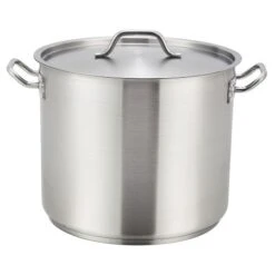 Winco SST-20 Stainless Steel Stock Pot 20 Qt.
