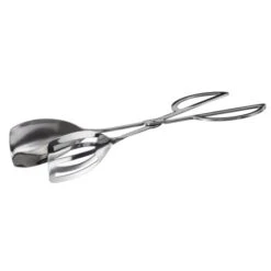 Winco ST-10S Stainless Steel Scissor Salad Tongs 10"