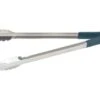 Winco UTPH-16B Stainless Steel Utility Tongs With Blue Polypropylene Handle, 16"