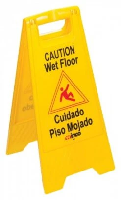 Winco WCS-25 Wet Floor Caution Sign