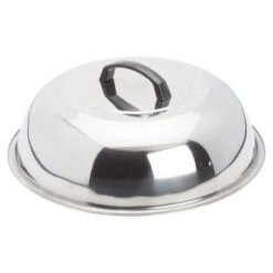 Winco WKCS-14 Stainless Steel Wok Cover 13-3/4"