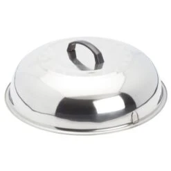 Winco WKCS-15 Stainless Steel Wok Cover 15-3/8"